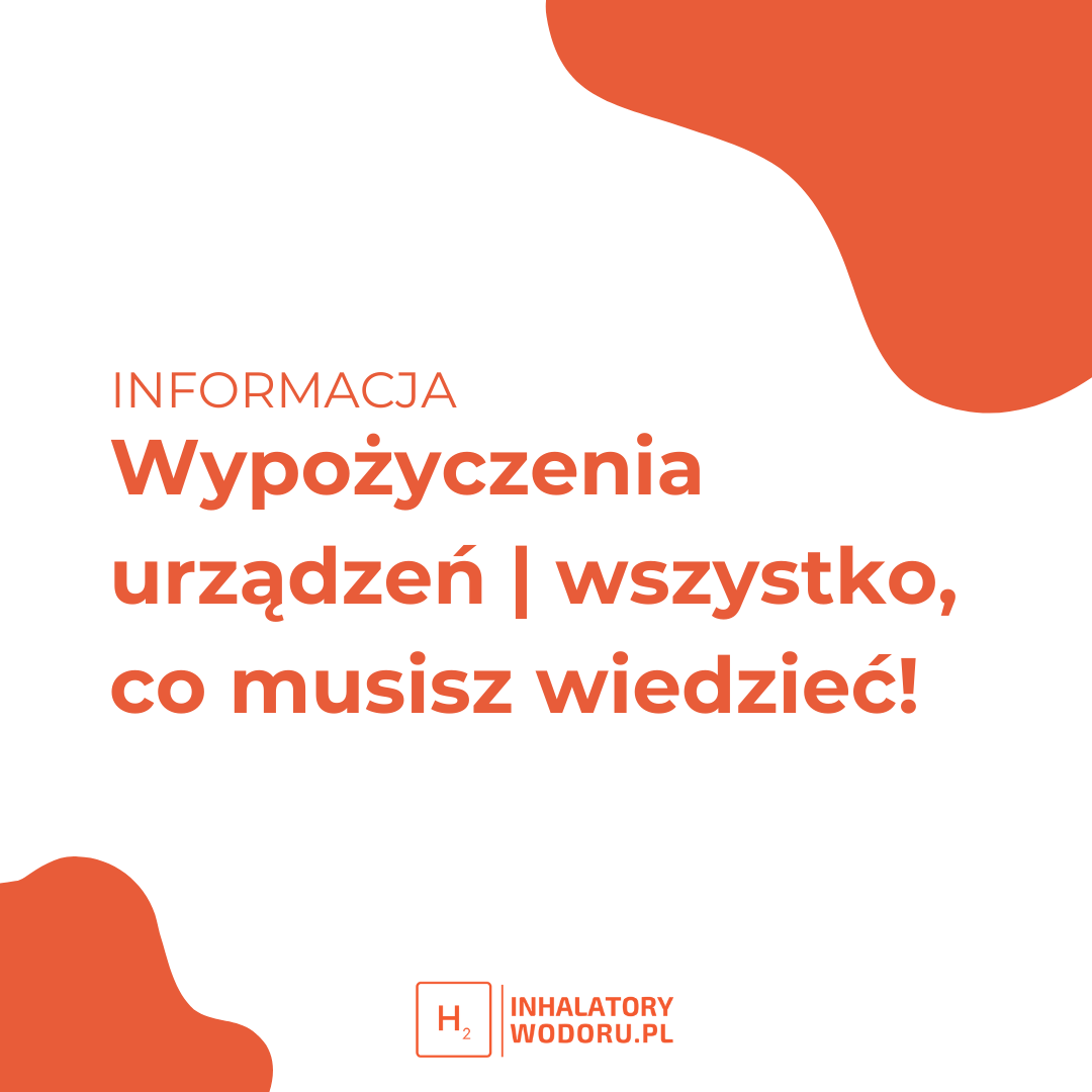 Wypożyczenie urządzeń do wodoroterapii!